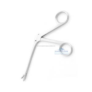 SURGICAL STAINLESS STEEL WILDE ETHMOID EXENTERATION FORCEPS 5.5MMX11MM JAWS, 4 1/2IN - Product Image 5