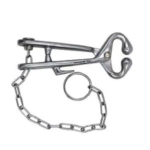 Soporte de Acero Inoxidable Personalizado para Nariz de Toro, Instrumento Veterinario de Inseminación para el Cuidado Efectivo del Ganado - Product Image 1
