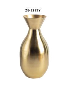 Florero de Metal Decorativo Premium para Proyectos Inmobiliarios e Interiores, Florero de Hierro Dorado Electrochapado de Lujo - Product Image 4