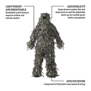 Ensemble veste et pantalon de chasse et de randonnée camouflage professionnel, léger, pour aventures en plein air, fabricant premium - Product Image 5