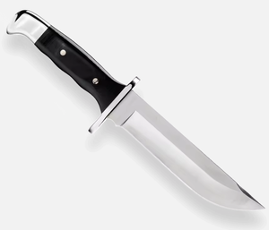 Cuchillo de Caza de Acero al Carbono Hecho a Mano de Calidad Premium, Mango de Madera, Refuerzo de Acero, Hoja Fija de Punta Caída LEGACY BLADES OEM - Product Image 3