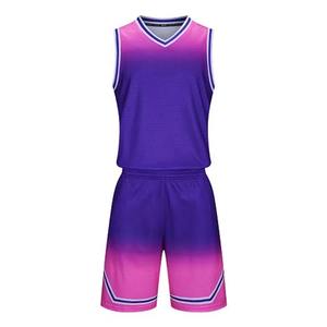 ชุดบาสเก็ตบอลคุณภาพสูง เสื้อเจอร์ซีย์ผ้าโพลีเอสเตอร์ระบายอากาศได้ดี ทรงหลวม เอวยางยืด สำหรับผู้ชายและเยาวชน เหมาะสำหรับฝึกซ้อมและแข่งขัน - Product Image 1