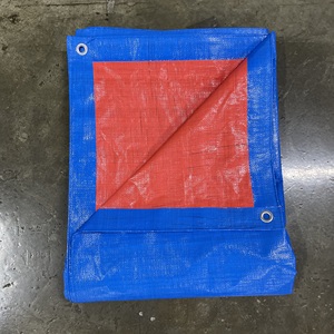 Best Selling <b>K</b>-<b>Tarp</b> <b>Vina</b> High Quality Heavy Duty PE Tarpaulin Orange/Blue Customizable ODM/OEM Cutting Plastic Sheets Vietnam - Product Image 2