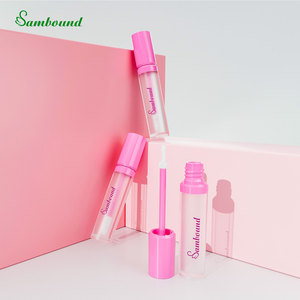 Tube de brillant à lèvres personnalisé de 5,6 ml en gros avec manchon de protection, flacon cosmétique en PETG brillant injecté pour rouge à lèvres - Product Image 2