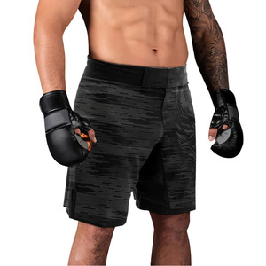 Shorts de MMA NoGi imprimés par sublimation – Conçus pour la flexibilité, l'évacuation de la transpiration et le confort - Product Image 3