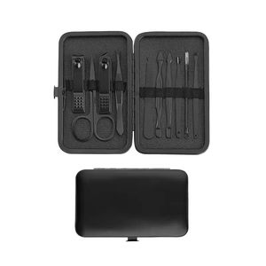 10 in 1 Stainless Steel <b>Nail</b> Kit with <b>Case</b> Portable Professional Durable Manicure Tools Set for Adults Classic Style - Product Image 1