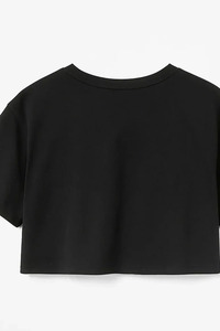 Wholesale Summer Fashion Women's <b>Crop</b> <b>Tops</b> Tshirts Custom Personalized Printing logo Casual Cotton Exposed Navel T-shirts - Product Image 4