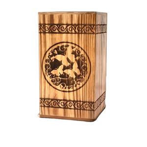 Wooden Urns <b>for</b> Human Cremation <b>Box</b> Funeral Tree <b>of</b> Life Adult <b>Ashes</b> Personalized Urn - Product Image 1