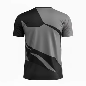 เสื้อยืดกีฬาผู้ชายแบบกำหนดเอง โพลีเอสเตอร์ ระบายอากาศ แห้งเร็ว น้ำหนักเบา แขนสั้น สำหรับออกกำลังกาย วิ่ง ฟิตเนส - Product Image 5