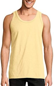 <b>Men's</b> Plain <b>White</b> Tank Top 100% Cotton Muscle Fit Sleeveless Shirt Summer Casual <b>Vest</b> Blank Training Singlet Soft Undershirt - Product Image 5
