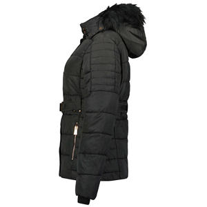 Parkas longs personnalisés pour femmes, manteaux matelassés en duvet d'oie, respirants, fabriqués au Pakistan - Product Image 4