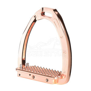 Estribos de Seguridad de Aluminio Ligero de Alta Calidad para Carreras de Caballos, Diseño Superior 2025, Logotipo Personalizado - Product Image 6