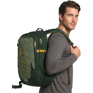 Mochila de baloncesto de nailon verde para exteriores, bolsa deportiva, bolsa de gran capacidad para equipo de baloncesto con compartimento para zapatos - Product Image 1