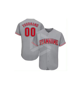 Maillot de baseball personnalisé, prix direct usine du premier fabricant, vêtements de sport, services OEM - Product Image 1