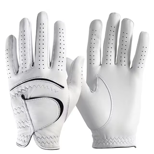 Gants de golf sportifs antidérapants en cuir Cabretta, respirants, à adhérence souple, emballage personnalisé, pour main gauche ou droite, entraînement et pratique GEO - Product Image 3