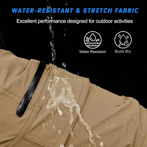 Pantalones Cortos Chino para Hombre, Corte Slim Fit, Casuales, de Algodón Elástico, para Viajes, Aire Libre, Oficina y Uso Diario - Product Image 6