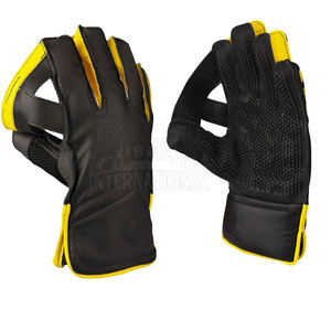 Guantes de Portero de Cricket con Logotipo Personalizado, Cuero PU de Primera Calidad, Ecológicos, Transpirables, Ambidiestros, Cómodos para la Palma de la Mano - Product Image 5