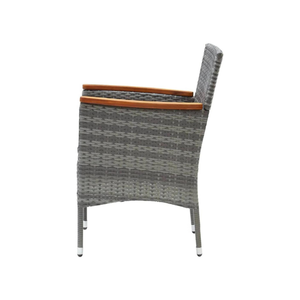 Fauteuil en rotin tressé PHU LINH PLW-SGCW, design moderne, durable, revêtement imperméable PA, mobilier d'extérieur, emballage en carton - Product Image 5