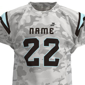 Uniforme de football américain respirant et facile à porter, tenue d'équipe de football américain en stock - Product Image 6