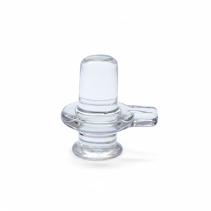 High Quality Crystal Shivling Murti Handmade Puja Decor for <b>Mandir</b> Office Religious Gift Bulk Supply - Product Image 1
