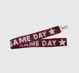 <b>Game</b> Day Polyester Lanyard With Metal <b>Hook</b> And Silk Screen Printing For ID Cards Key Holders Phone Straps Durable Design - Product Image 1