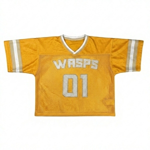 Camiseta de Fútbol Americano Unisex de San Diego, Cuello en V, Sin Mangas, Malla Transpirable, 100% Poliéster, Uniforme para Adultos, Corte Regular - Product Image 1