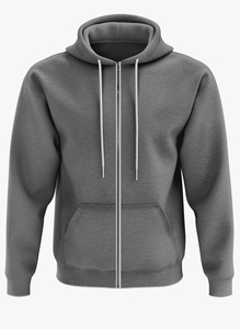 Sweat-shirts à capuche pour hommes, design personnalisé, hiver, décontractés, 100% coton molletonné, poche, coupe classique, broderie, service OEM, anti-boulochage - Product Image 4