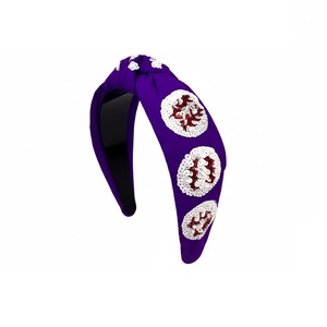 ที่คาดผมปักลูกปัดทำมือสุดหรู ดีไซน์ที่คาดผมปักลูกปัดหลากสีสัน - Product Image 4