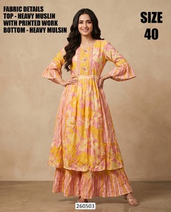Kurti color melocotón Grace - Product Image 3