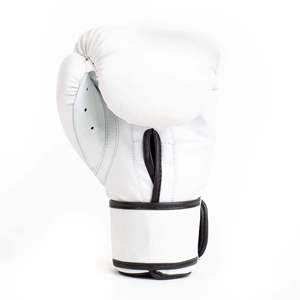 OEM Service Boxing <b>Gloves</b> High Quality Genuine Leather Breathable <b>Moisture</b> Wicking Customized Color Outdoor Sparring <b>Gloves</b> - Product Image 3