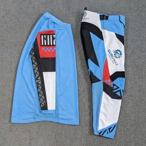 ชุดแข่งรถมอเตอร์ไซค์ GURUNA Z INDUSTRY แขนยาว สีแดงดำ พิมพ์ลายแบบ Sublimation แห้งเร็ว สำหรับผู้ชาย ใช้ได้ทุกฤดู อุปกรณ์มอเตอร์ครอส - Product Image 3