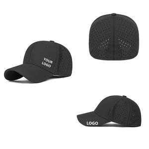 Gorra de béisbol de rendimiento para hombre, de secado rápido, oversize, ajustable, con espalda elástica cerrada, malla y visera curva, talla grande para cabezas grandes - Product Image 2