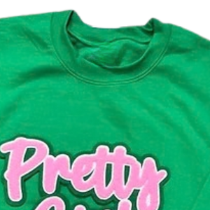   เสื้อสเวตเชิ้ตสีเขียวมุก Pretty 2.0 สำหรับผู้หญิง ตกแต่งลายกราฟิก คอกลม แขนยาว เนื้อผ้านุ่ม สวมใส่สบาย สไตล์ลำลอง แฟชั่นสตรีทแวร์ Appa - Product Image 4