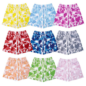 Shorts de sport pour hommes, basketball, jogging, logo personnalisé, été, toile 100% coton, couleur unie, séchage rapide, taille élastique, coupe ample - Product Image 6