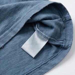 T-shirts délavés coupe ample en coton 2026 – Vêtements streetwear décontractés et stylés pour l'été - Product Image 6