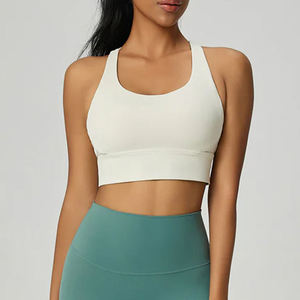 Conjunto Deportivo de Yoga para Mujer, Diseño Sólido, Transpirable, Tallas Grandes, Cintura Elástica, Spandex/Nylon, Elástico en 4 Direcciones, Conjunto de 2 Piezas, Pakistán - Product Image 5