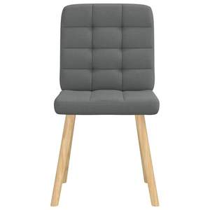 Ensemble de 4 chaises de salle à manger gris foncé - Product Image 4