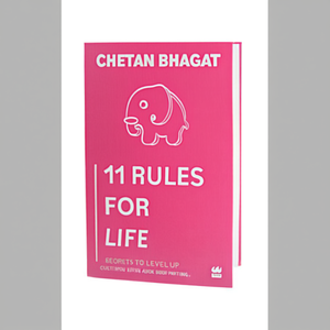 11 règles pour la vie par l'auteur Chetan Bhagat, livre broché personnalisé, impression de couverture souple - Product Image 1