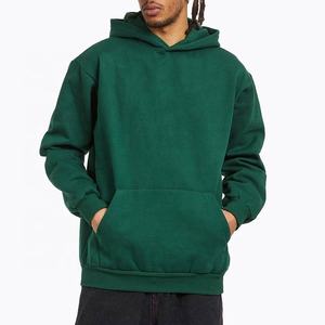 Sudadera con Capucha de Algodón Grueso para Hombre, con Logotipo Personalizado, Impresión Digital, Diseño Liso Extra Grande para Invierno - Product Image 1