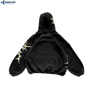 Sudadera con Capucha para Hombre, de Algodón y Felpa, Deportiva, Informal, para Gimnasio, con Logotipo Personalizado - Product Image 2