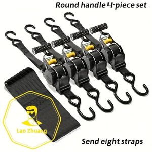 Tenditore Telescopico Automatico con Cricchetto di Fissaggio, Strumento Efficiente per la Legatura del Carico - Product Image 4