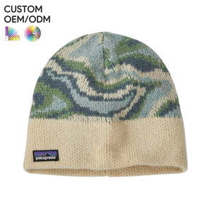 Mens lightweight <b>beanie</b> cap cotton thin knit style custom logo OEM ODM support for bulk orders - Product Image 3