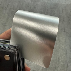 Vinilo de Lujo para Envoltura de Autos, Plateado Mate Electrochapado, Brillante, Antiarañazos, 7.5mil de Grosor, Cambia el Color de la Carrocería, Elástico - Product Image 6