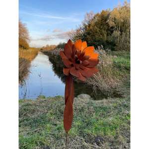 Pilar de Metal para Flores, Decorativo, Rústico, para Jardín, Precio Económico - Product Image 1