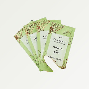 Pequeño set de regalo ALV Korean K-Beauty Pedi Pamper Foot Spa Program Avocado Mint Hecho en Corea Mascarilla Verde - Product Image 2