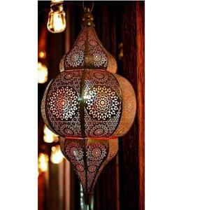 Decoración para el Hogar y Jardín, Linterna de Metal para Velas de Diseño Innovador, Linterna para Velas de Estilo Único con Acabado en Polvo Negro - Product Image 3