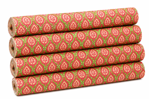 Hand Block Printed Wrapping <b>Paper</b> Sheets Decorative Gift Wrap Craft <b>Paper</b> Eco Friendly <b>Handmade</b> Packaging <b>Paper</b> - Product Image 1