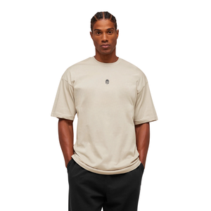 Camiseta Deportiva Extra Grande para Hombre, con Diseño Gráfico, Transpirable, para Entrenamiento Atlético, Ajuste Holgado, Color Gris Guijarro - Product Image 2