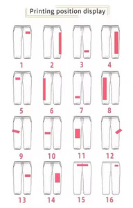 กางเกงวอร์มผ้าฝ้ายใส่สบาย ระบายอากาศดี เหมาะสำหรับออกกำลังกาย วิ่ง หรือใส่ลำลอง สวมใส่สบายๆ ทรงหลวม - Product Image 4