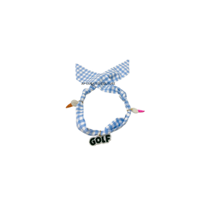 Bufanda de golf para mujer al por mayor, inspirada en la temporada, bordada a mano con cuentas, opción de múltiples patrones, para todas las estaciones, estilo glamuroso para aficionadas al golf. - Product Image 1